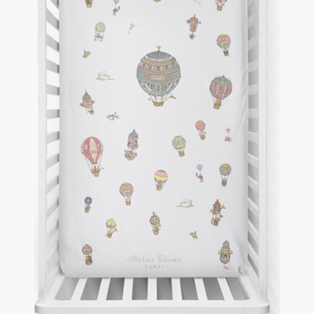 Atelier Choux Balloon Design Crib sheet